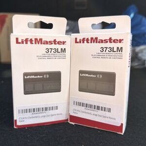 LiftMaster 373LM 3 Button Remote Control Garage Door Black PACK#2